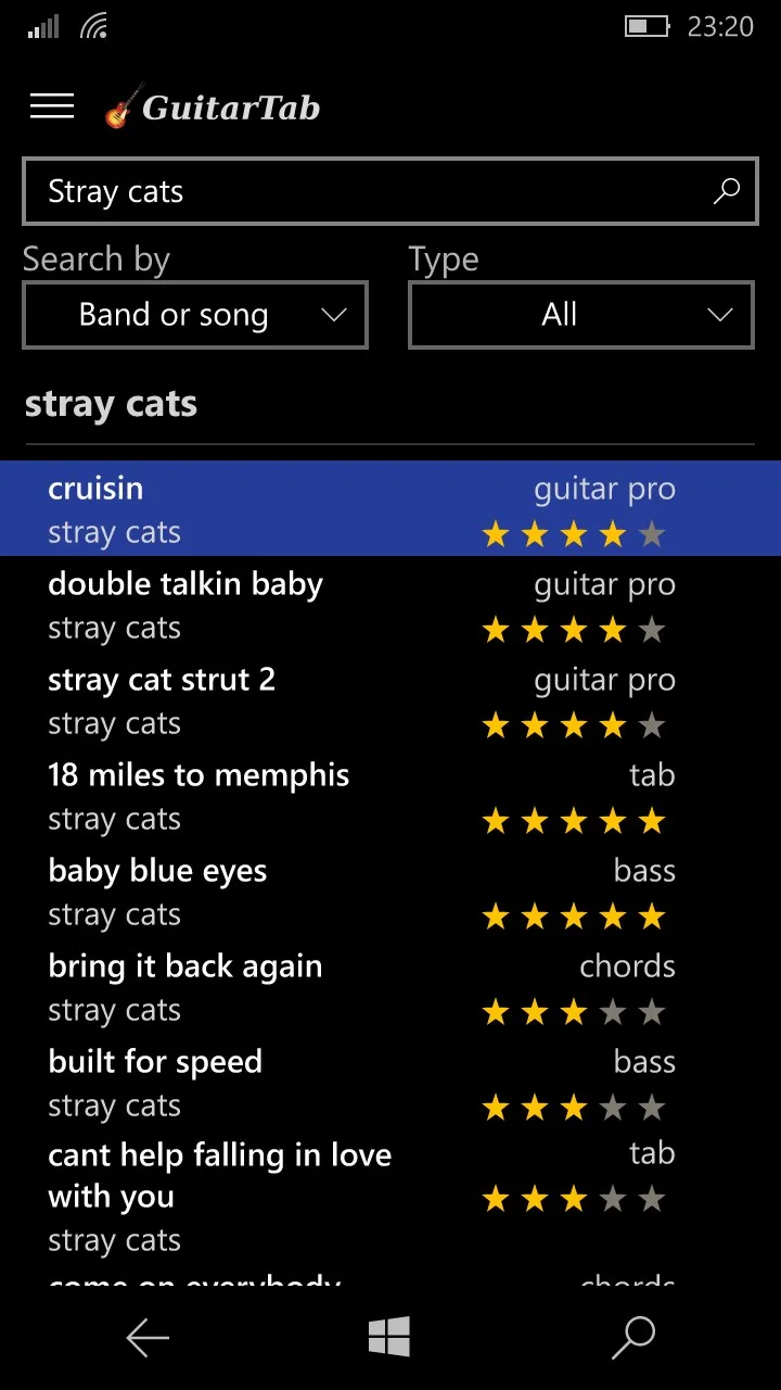 GuitarTab - Guitar tabs and chords Pro screenshot 4