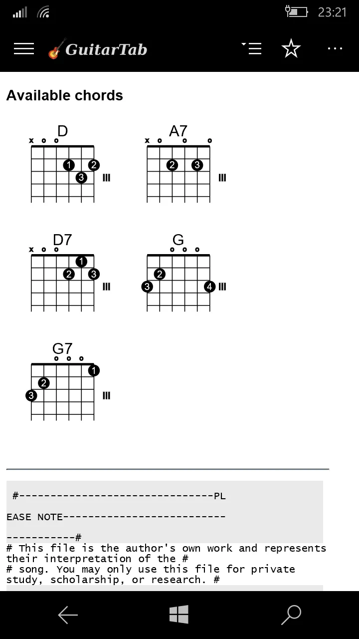GuitarTab - Guitar tabs and chords Pro screenshot 5
