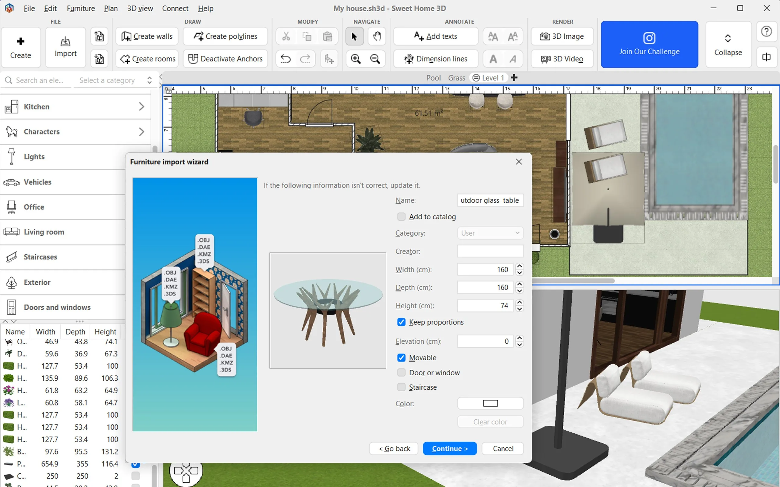 Sweet Home 3D: Interior Design & Home Planner screenshot 1