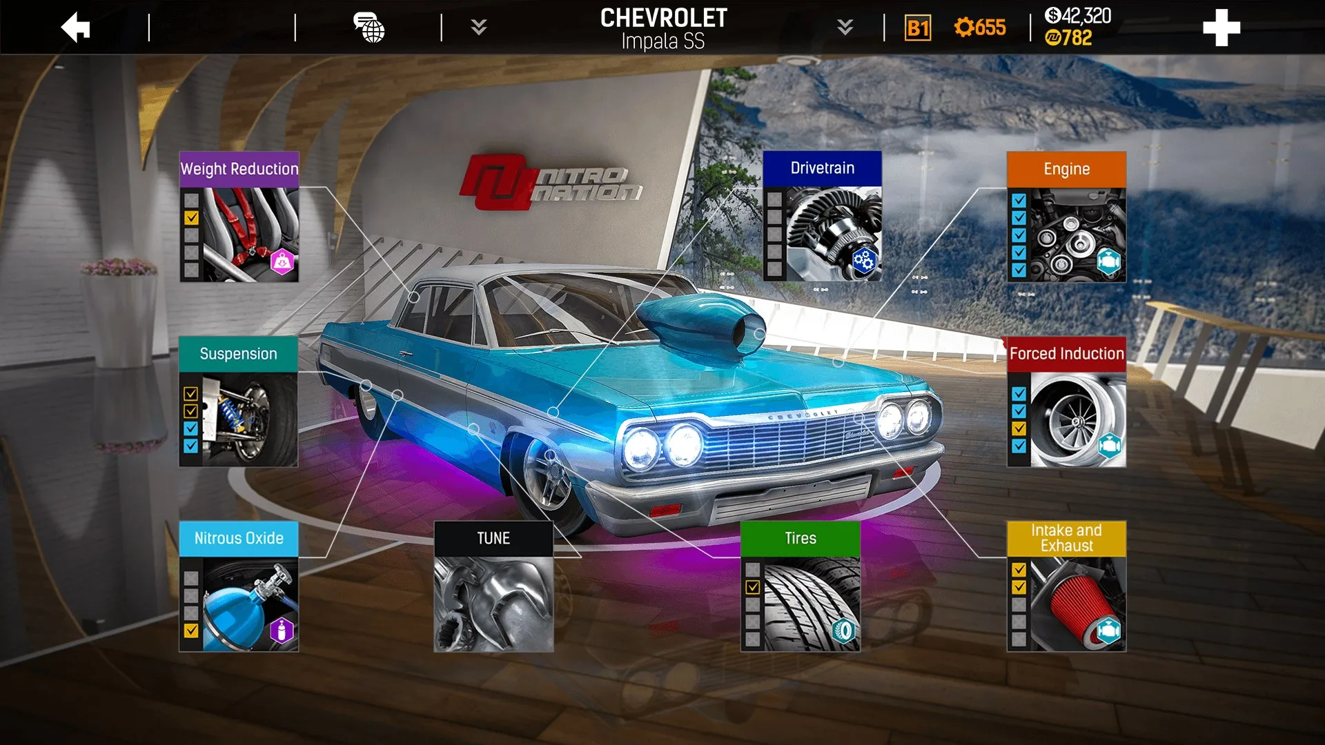 Nitro Nation Drag & Drift screenshot 1