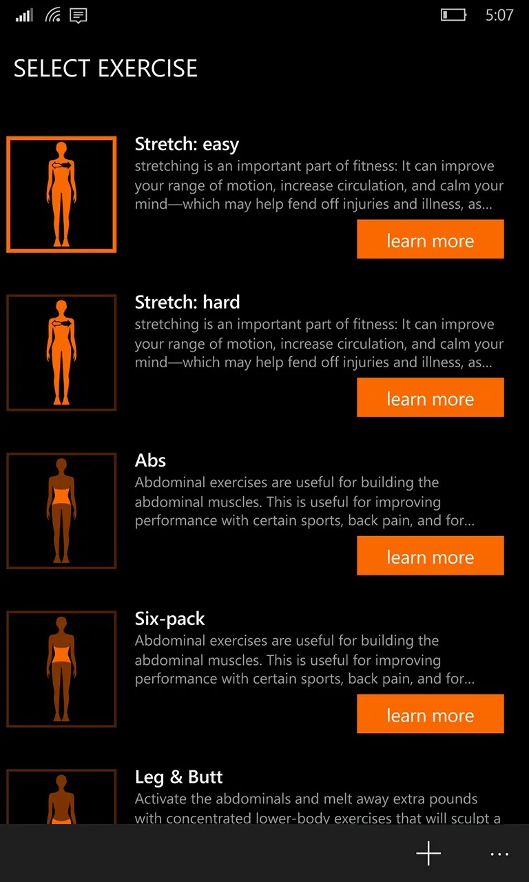 Perfect Workout screenshot 5