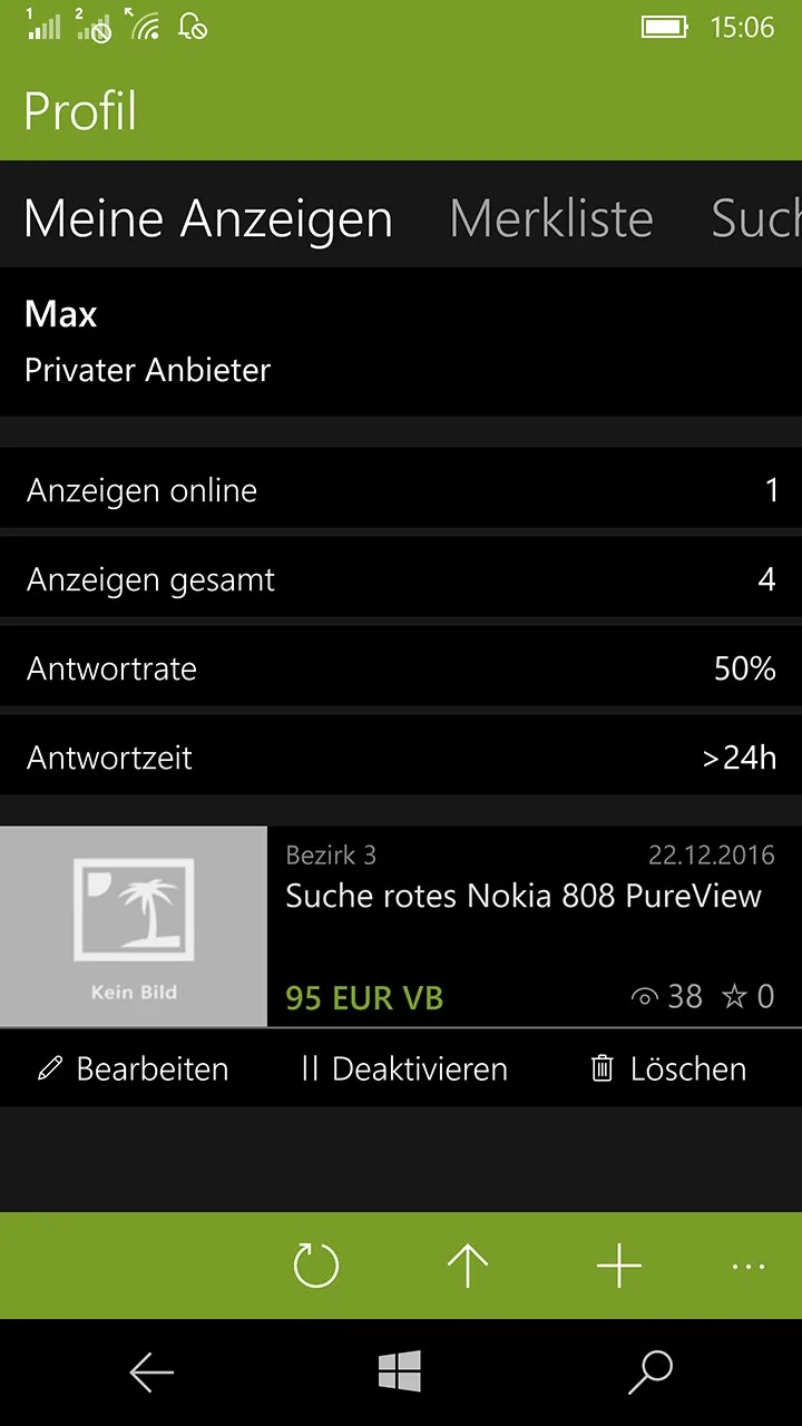 Kleine Anzeigen screenshot 2