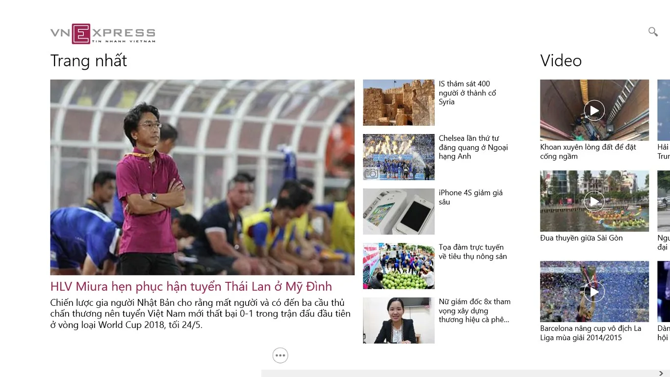 VnExpress.net screenshot 1