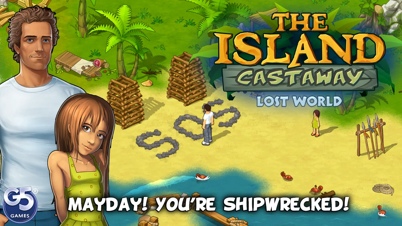 The Island Castaway: Mundo Perdido screenshot 1