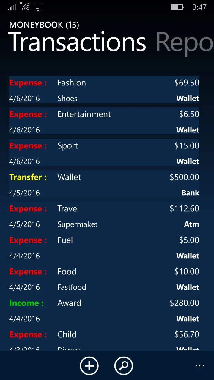 MoneyBook screenshot 5