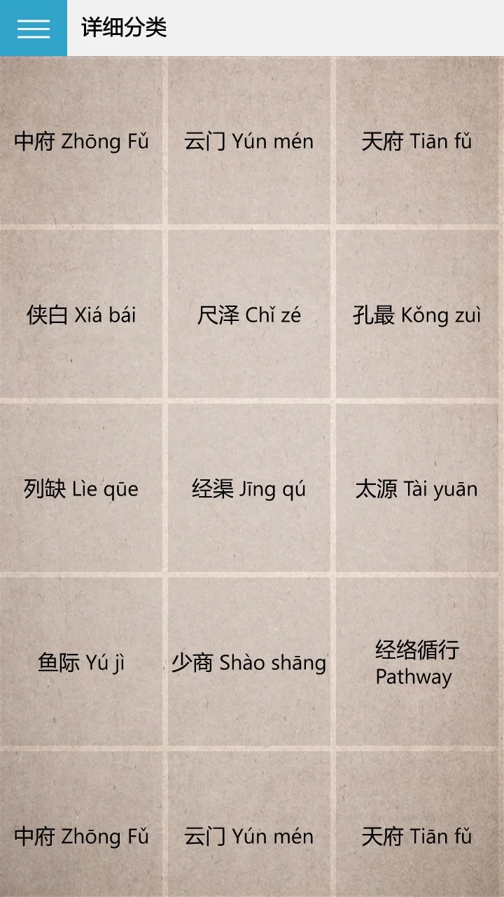 人体穴位图解UWP screenshot 3