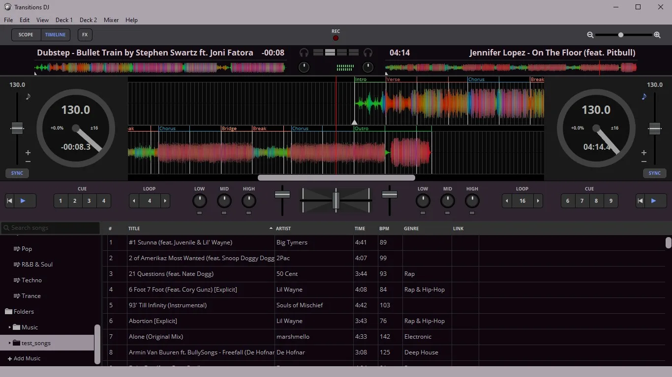 Transitions DJ screenshot 3