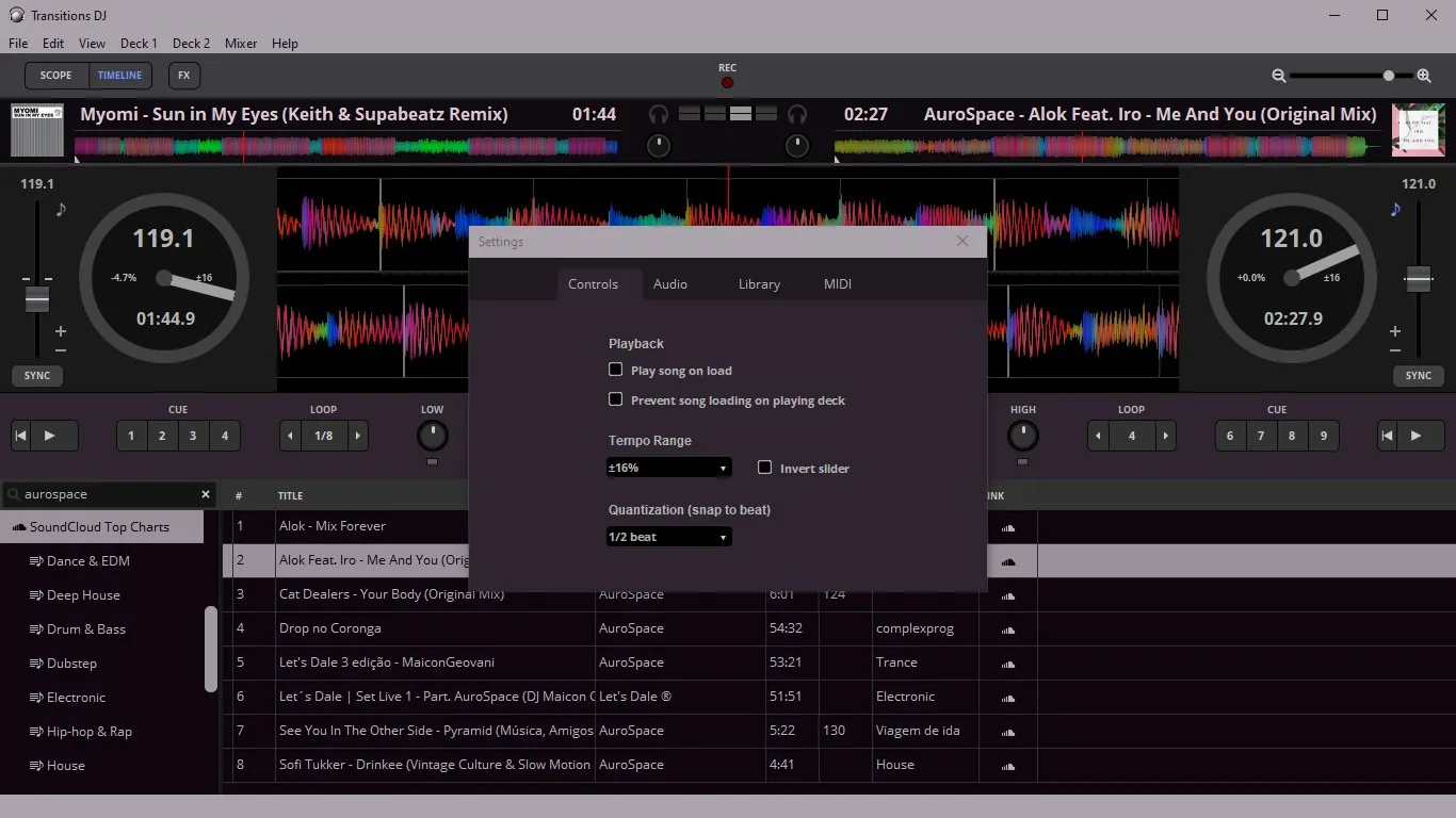 Transitions DJ screenshot 4