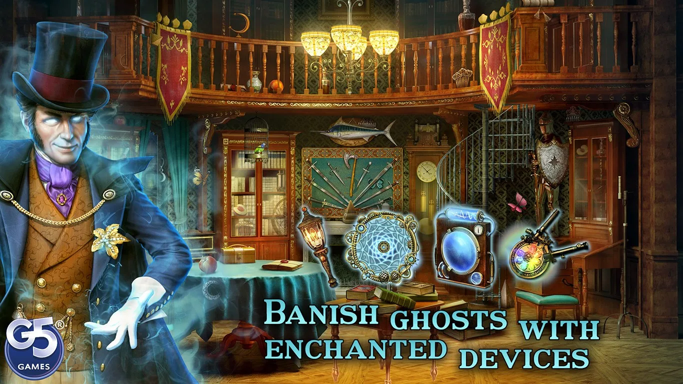 The Paranormal Society: Hidden Object Adventure screenshot 1