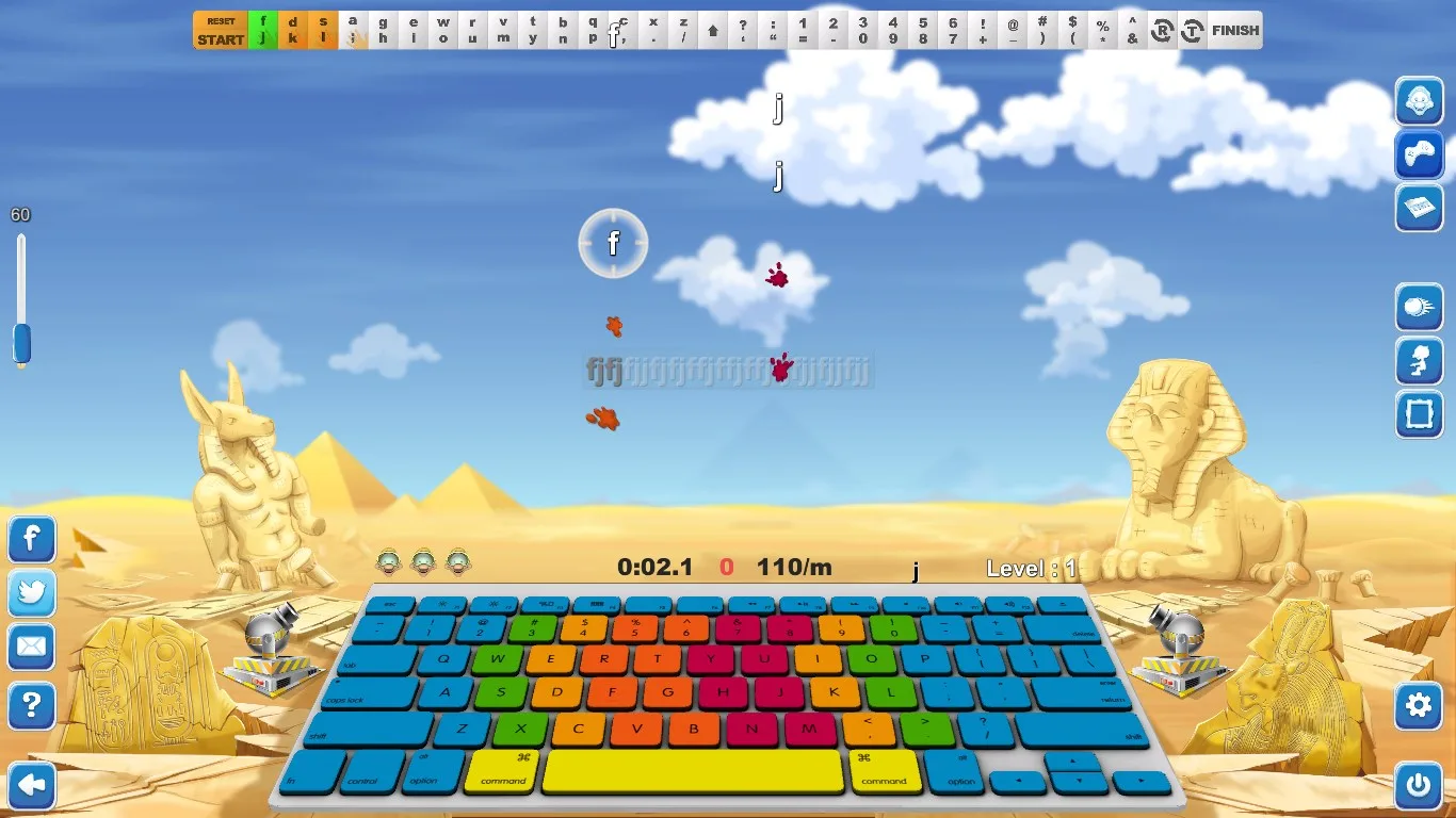 Typing Fingers LT screenshot 2