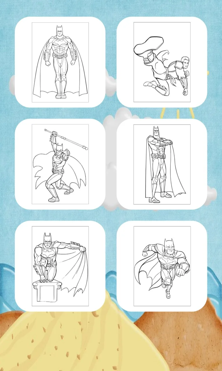 Superman Coloring screenshot 1