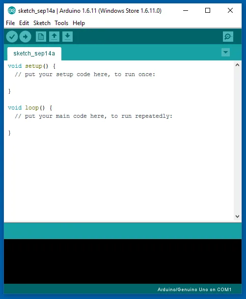 Arduino IDE screenshot 2
