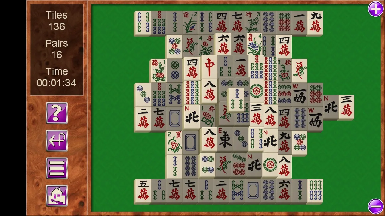 Mahjongg V+ screenshot 1
