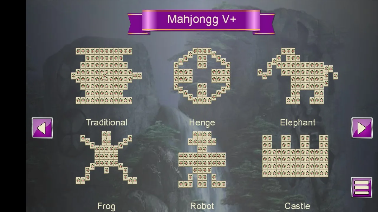 Mahjongg V+ screenshot 5