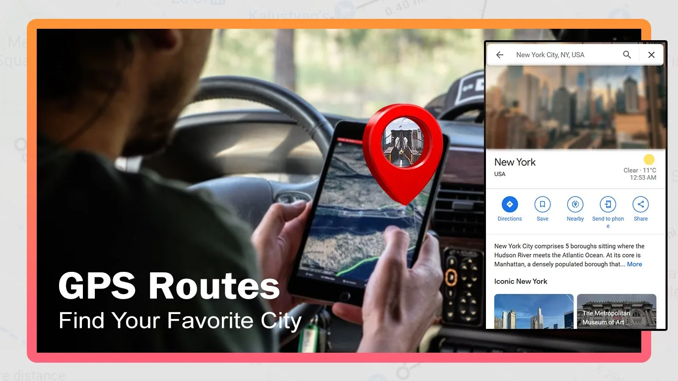 GPS Routes Finder screenshot 2