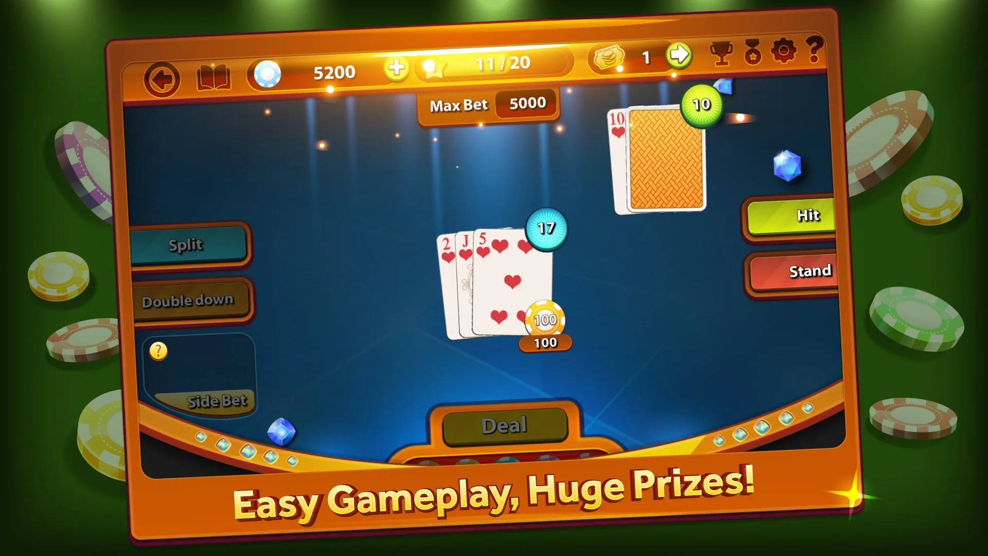 Blackjack Professional screenshot 2