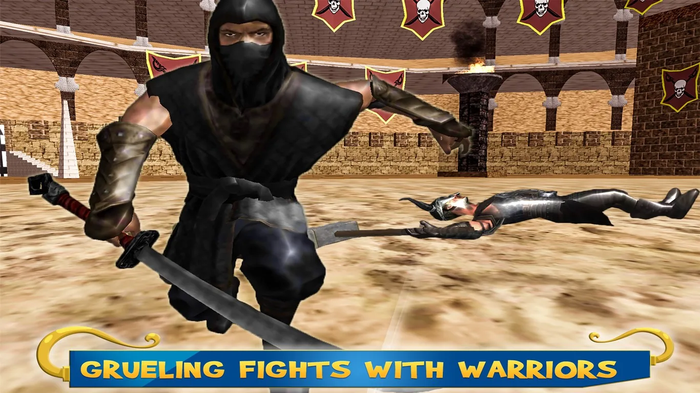 Ninja Warrior Sword Fight screenshot 5