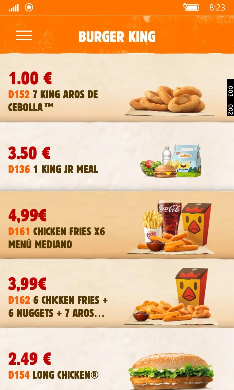 Burger King España - Ofertas y promociones screenshot 5