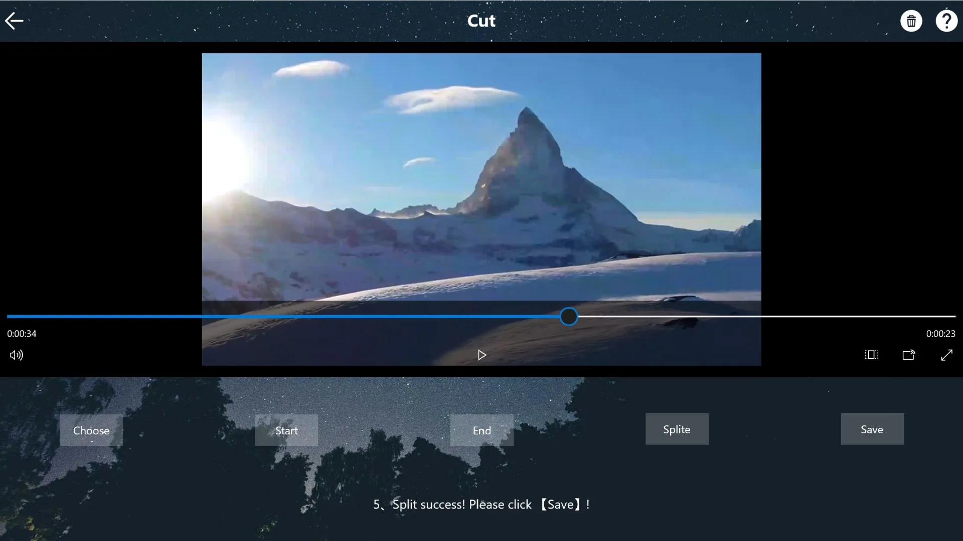 Video Editor UWP screenshot 3