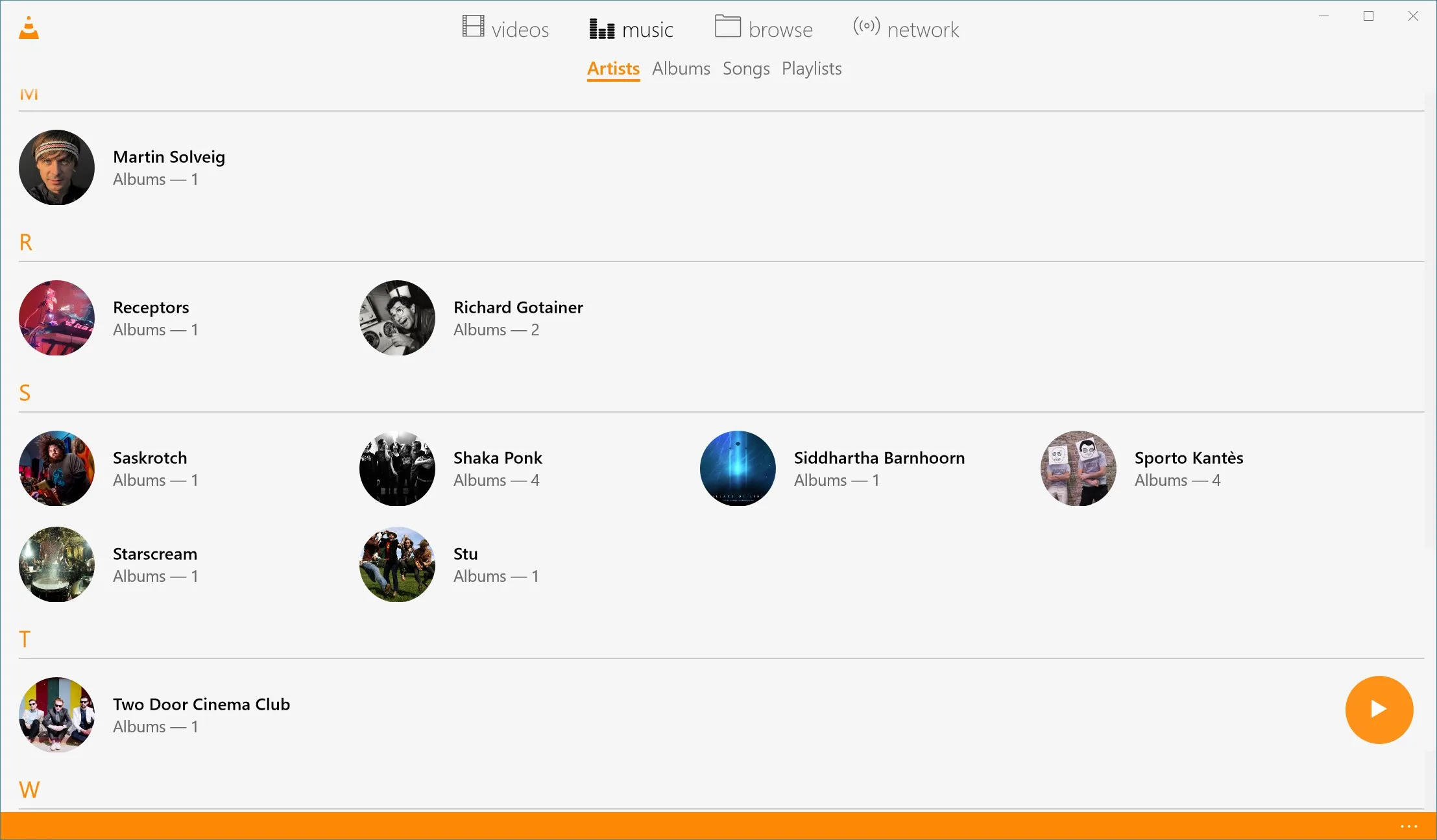 VLC UWP screenshot 1