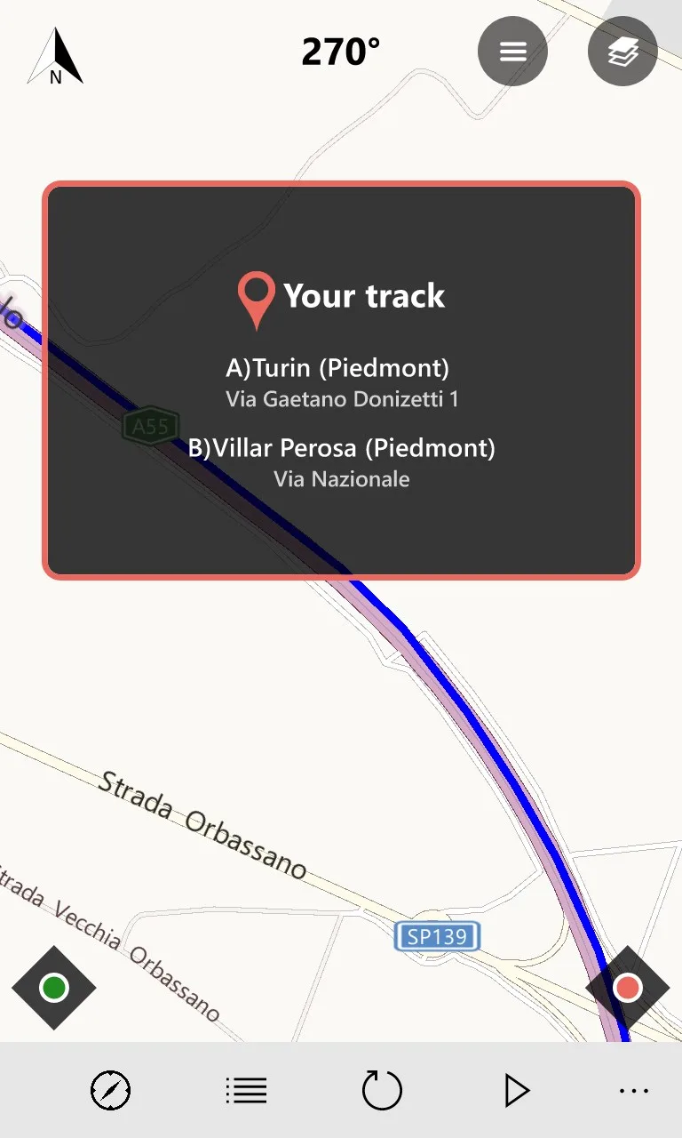 GPX viewer and recorder screenshot 3