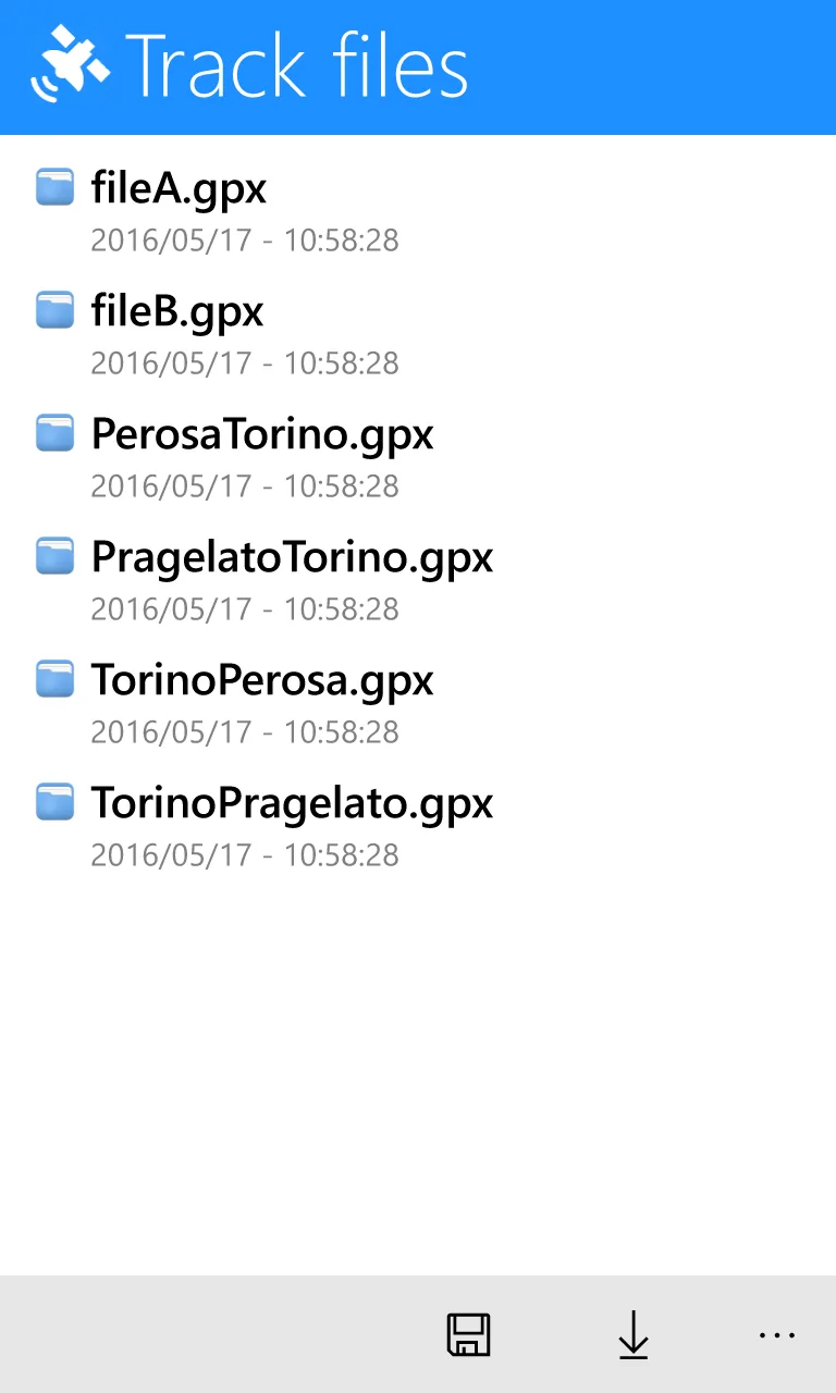 GPX viewer and recorder screenshot 4