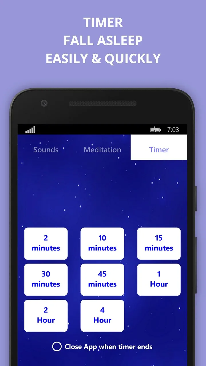 relajarse dormir melodías screenshot 5