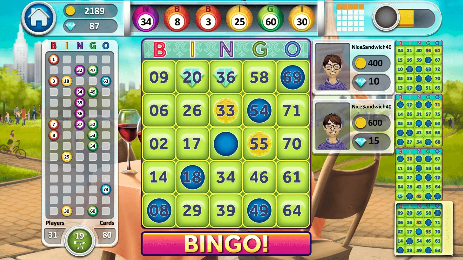 Bingo Online screenshot 2