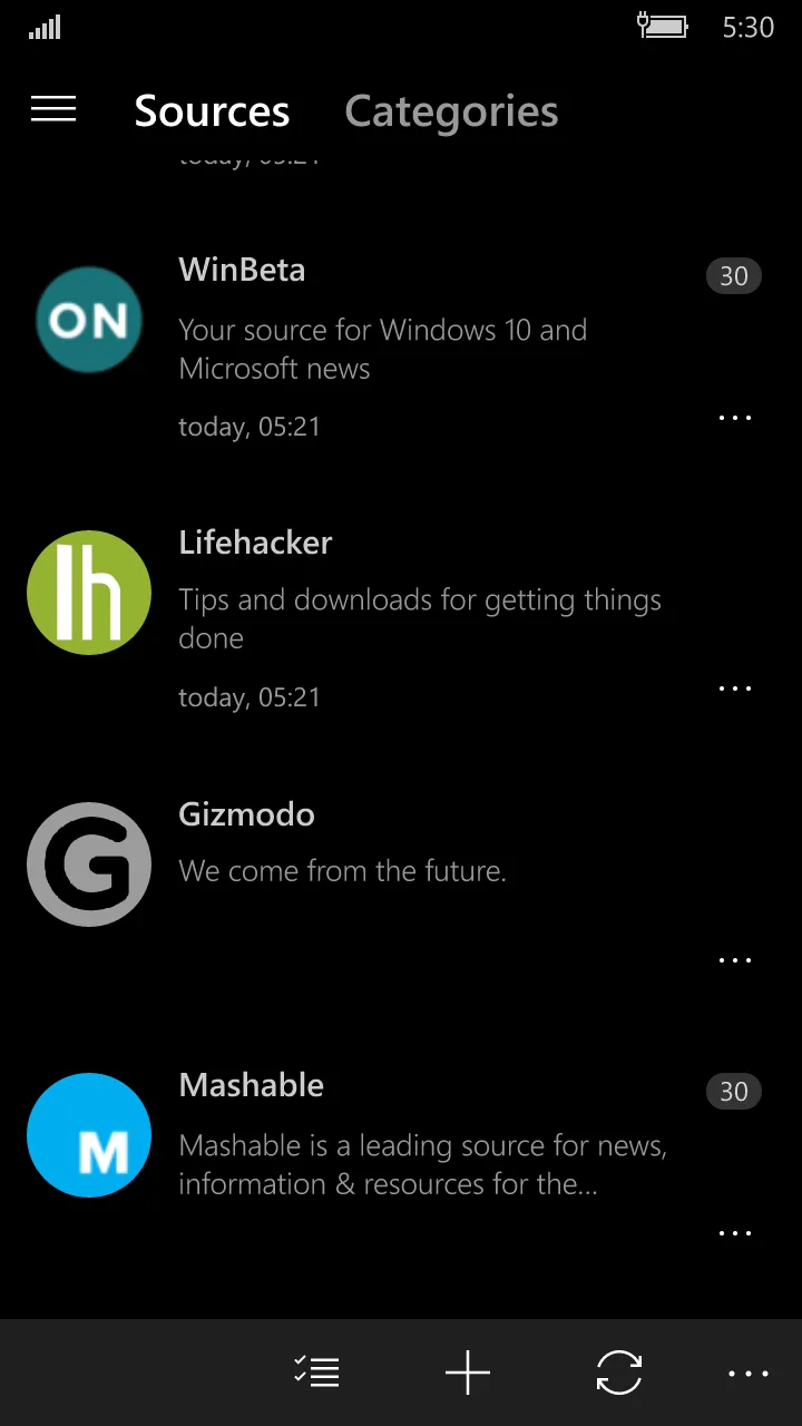 Newsflow screenshot 4