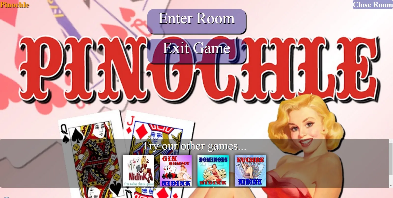 Pinochle Nidink screenshot 1