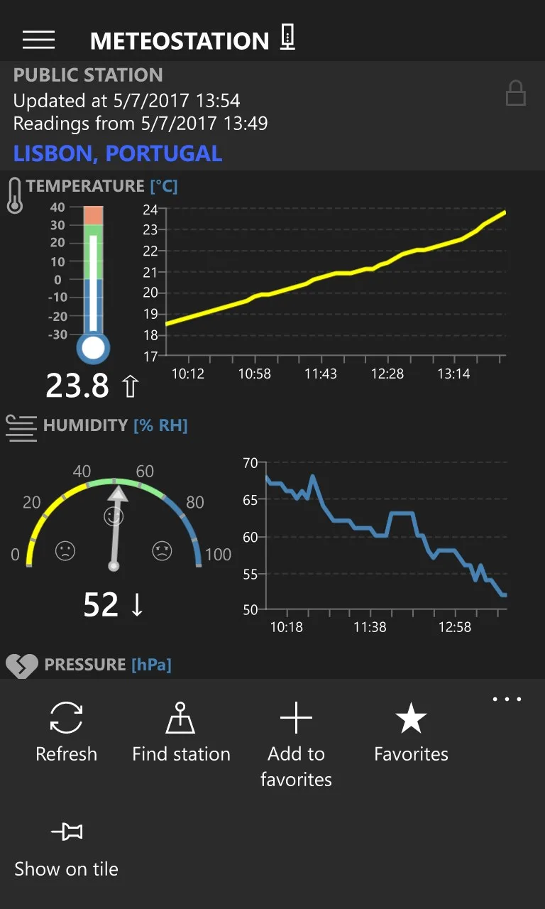 MeteoStation screenshot 1