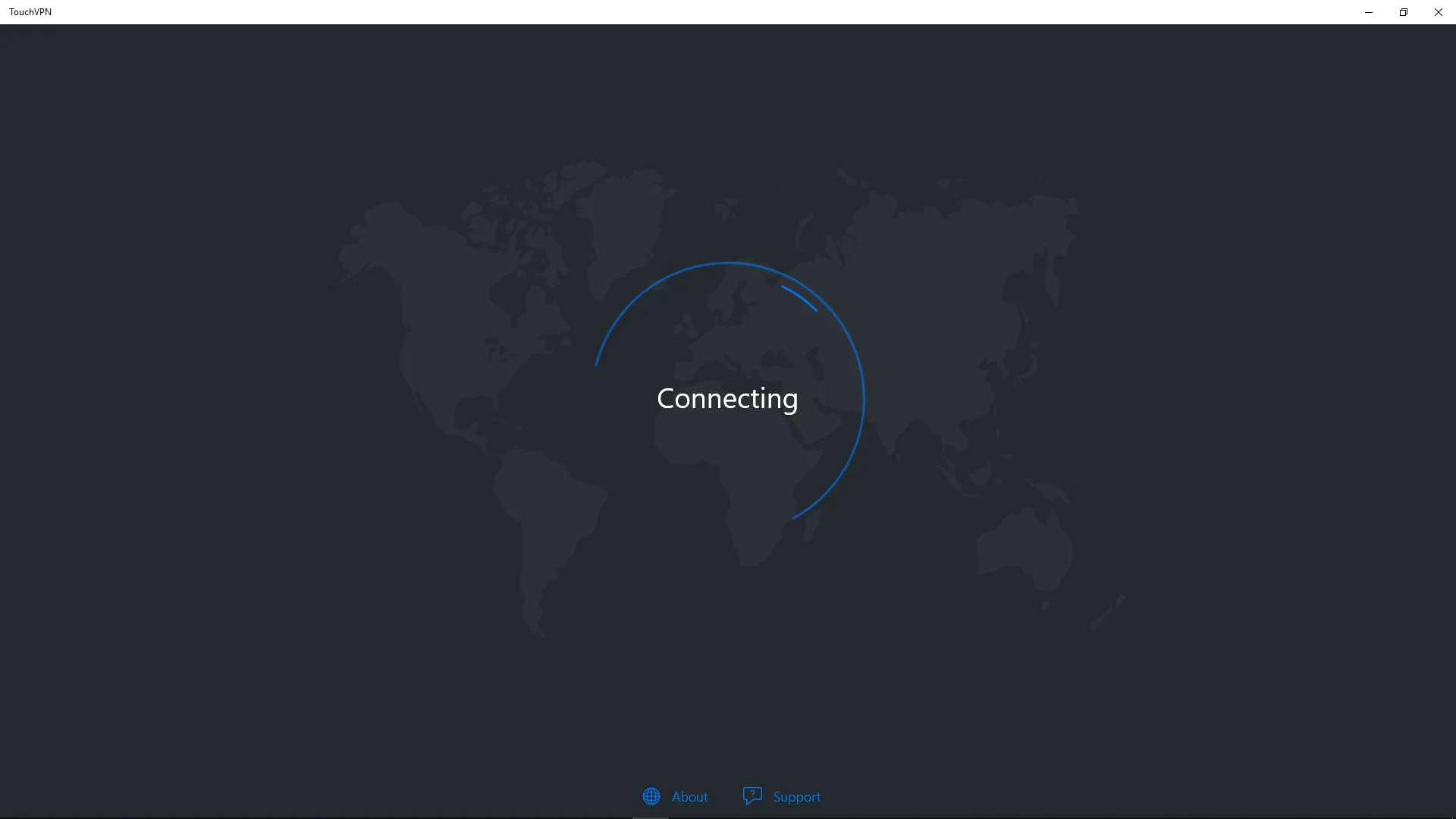 TouchVPN screenshot 2