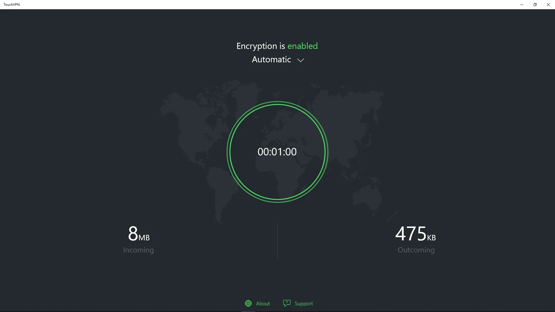 TouchVPN screenshot 3