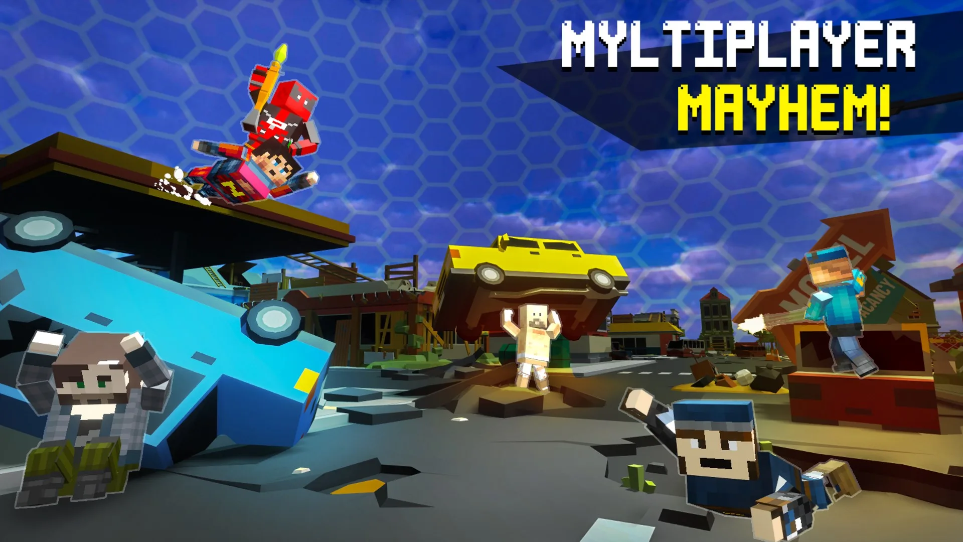 Pixel Fury: Multiplayer in 3D screenshot 2