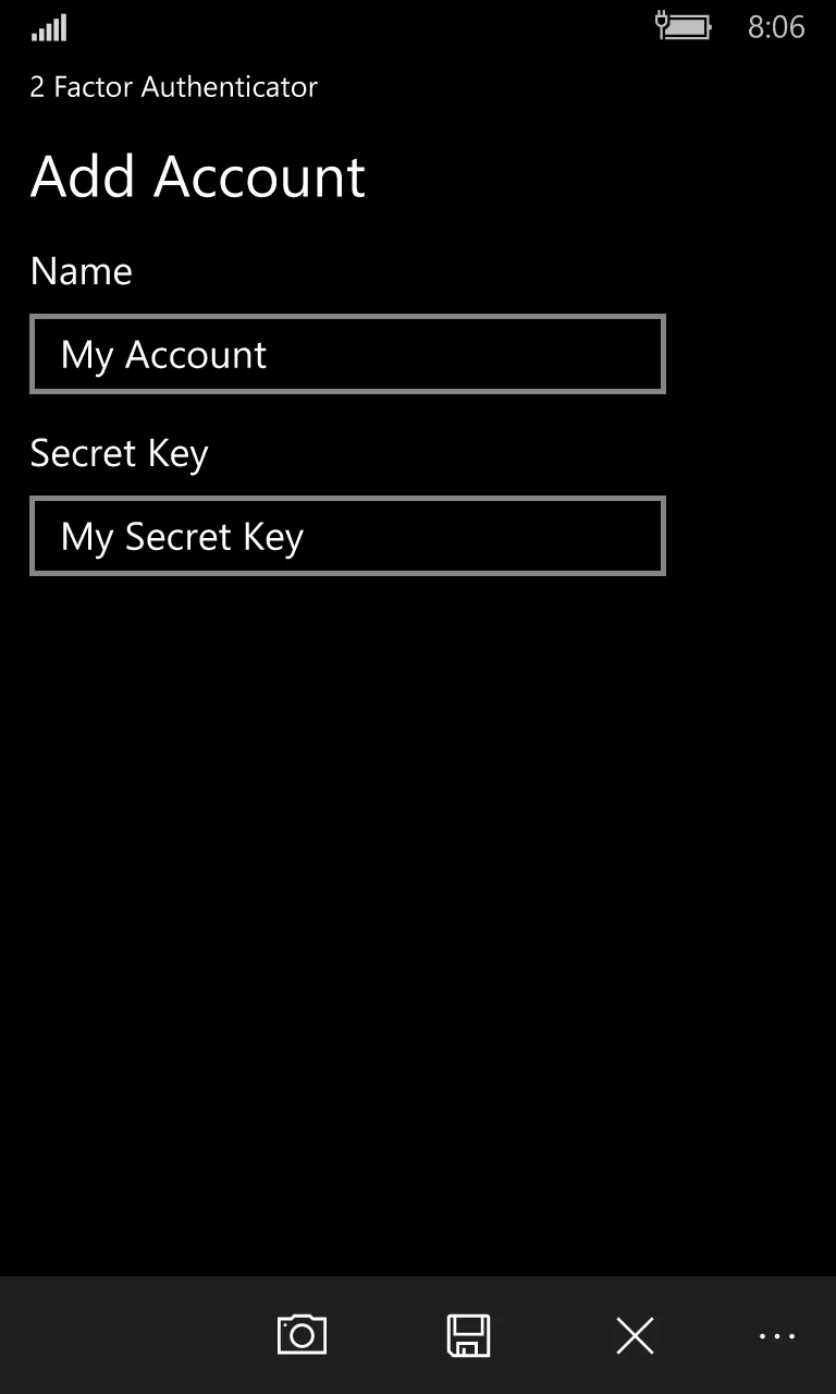 2 Factor Authenticator screenshot 2