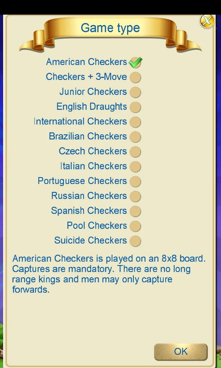 Checkers V+ screenshot 1