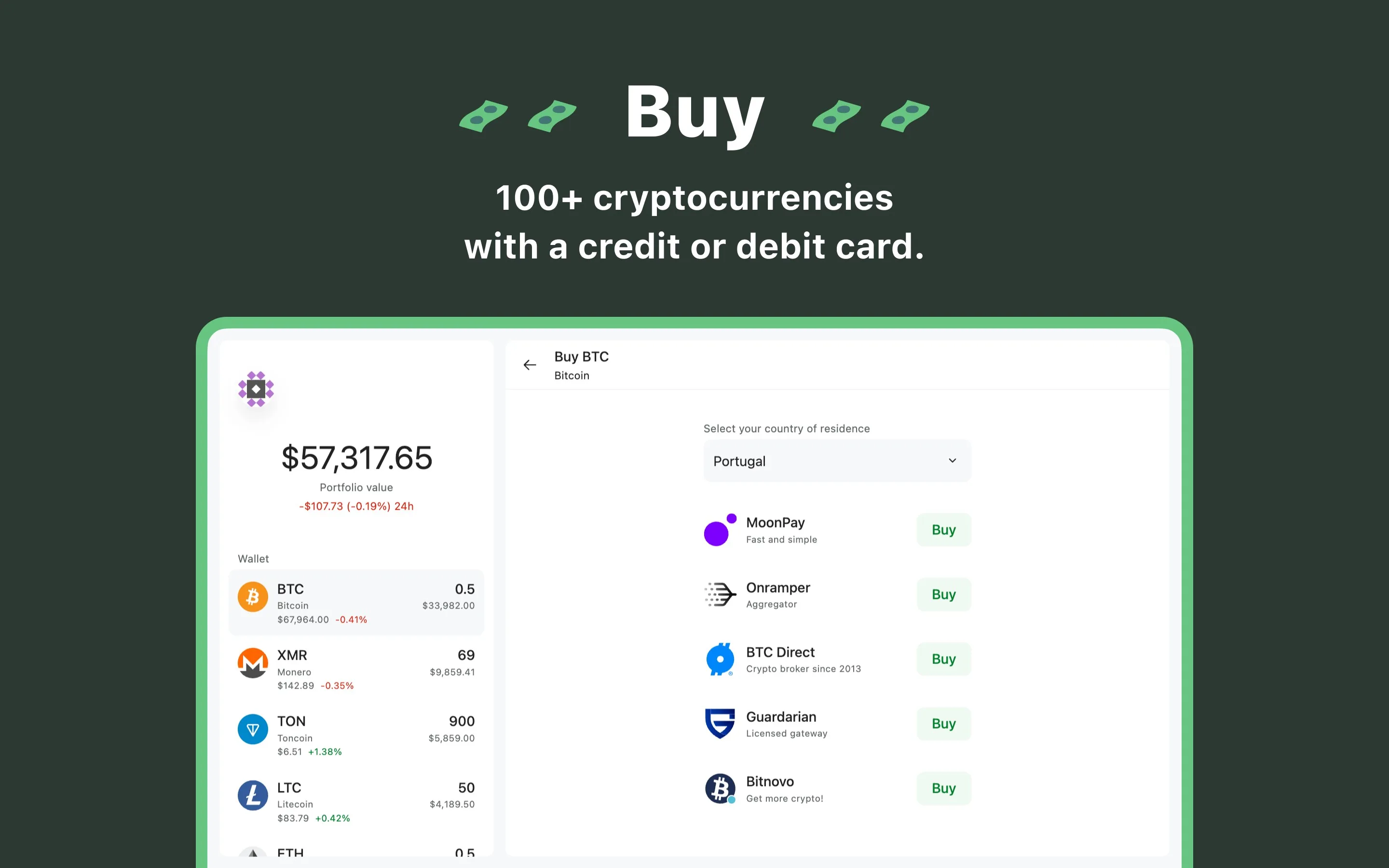 Coin Wallet screenshot 1