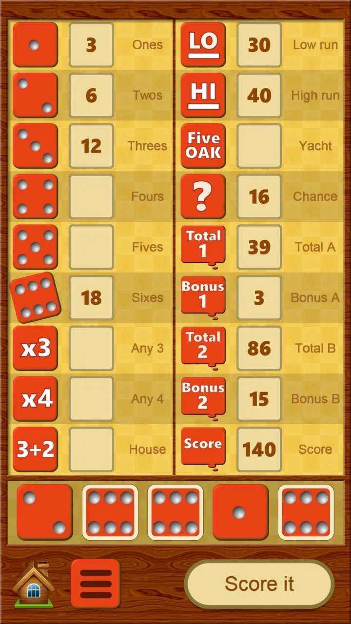 FiveOAK screenshot 1