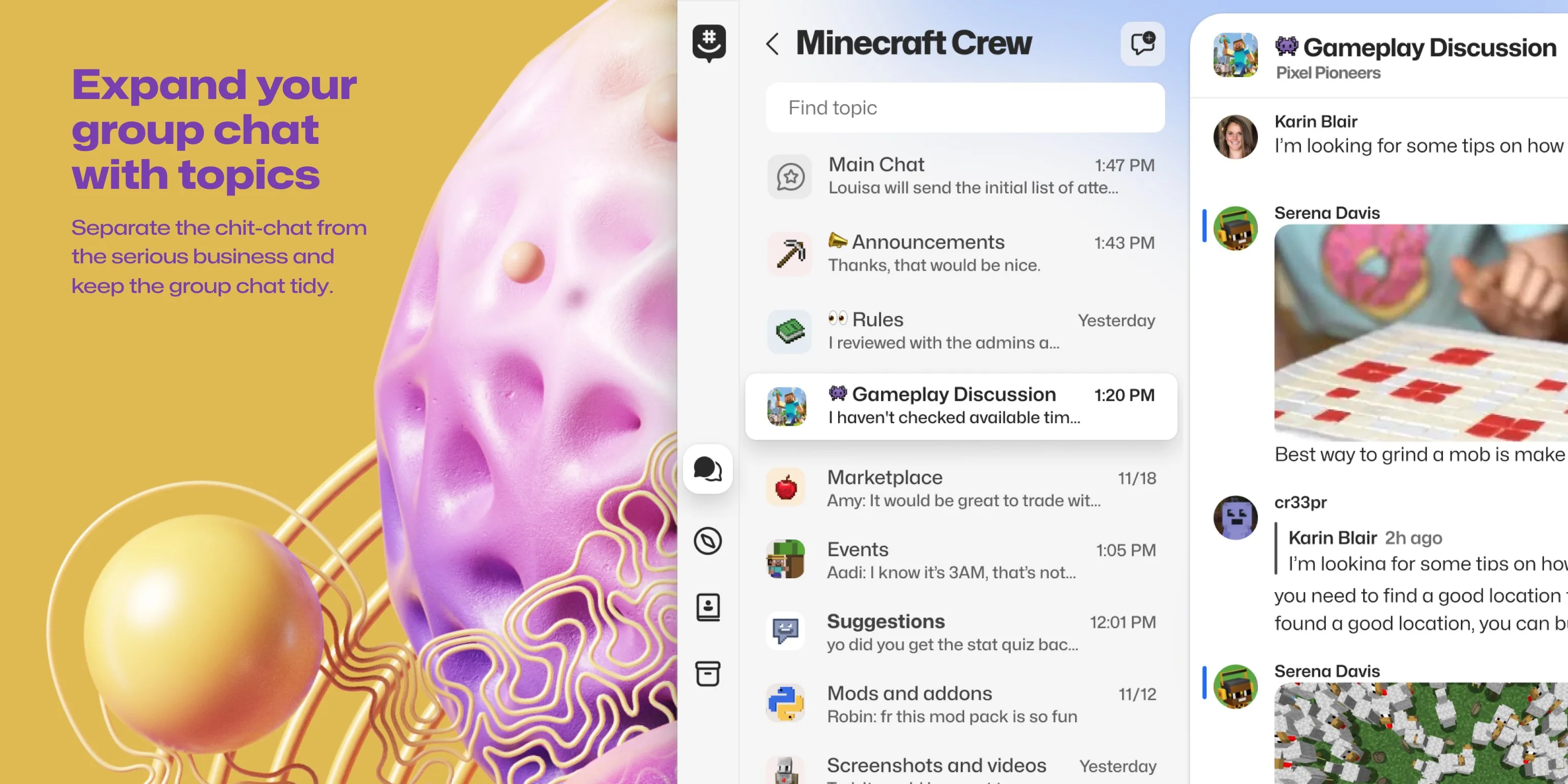 GroupMe screenshot 3