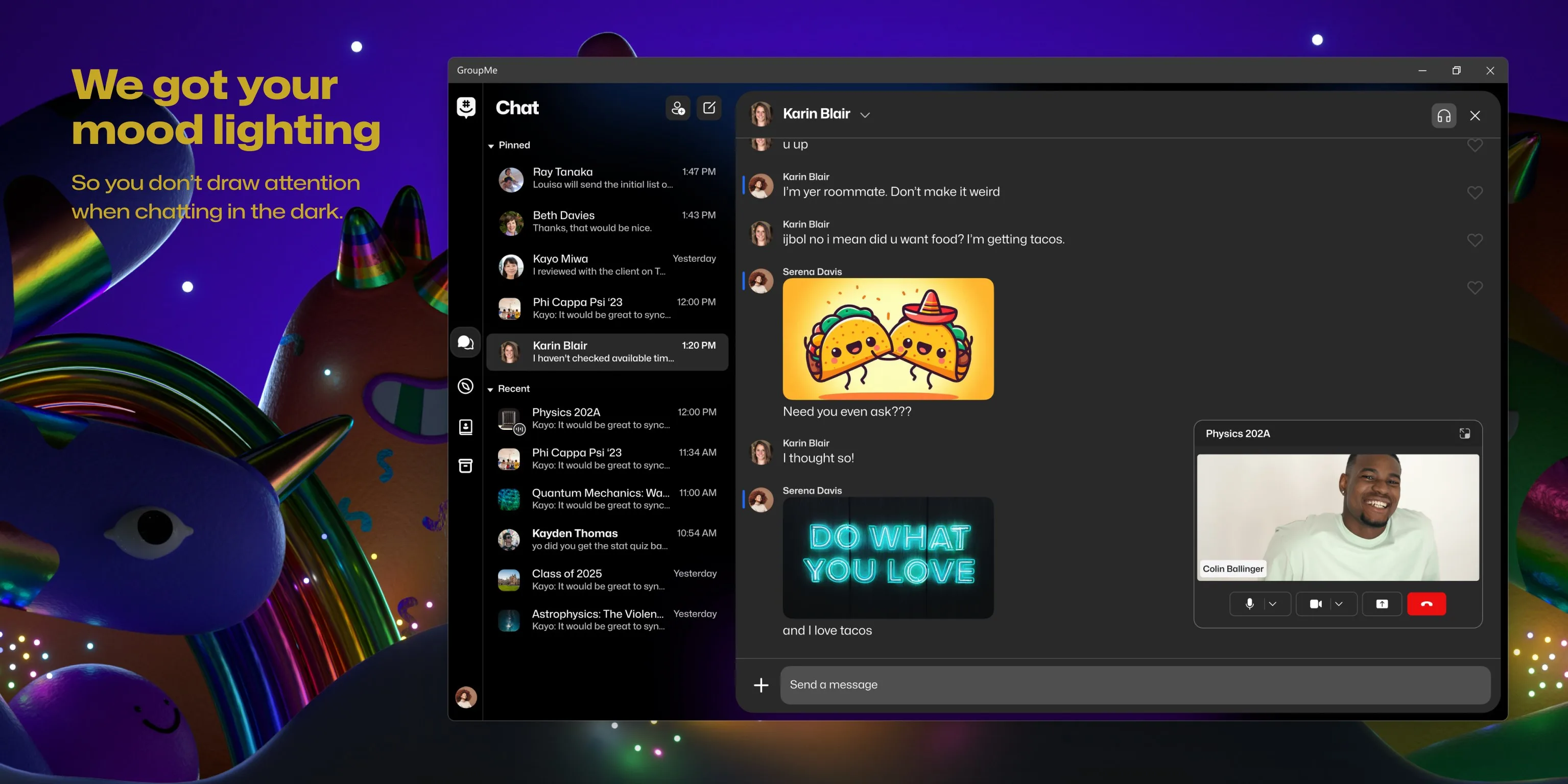 GroupMe screenshot 4
