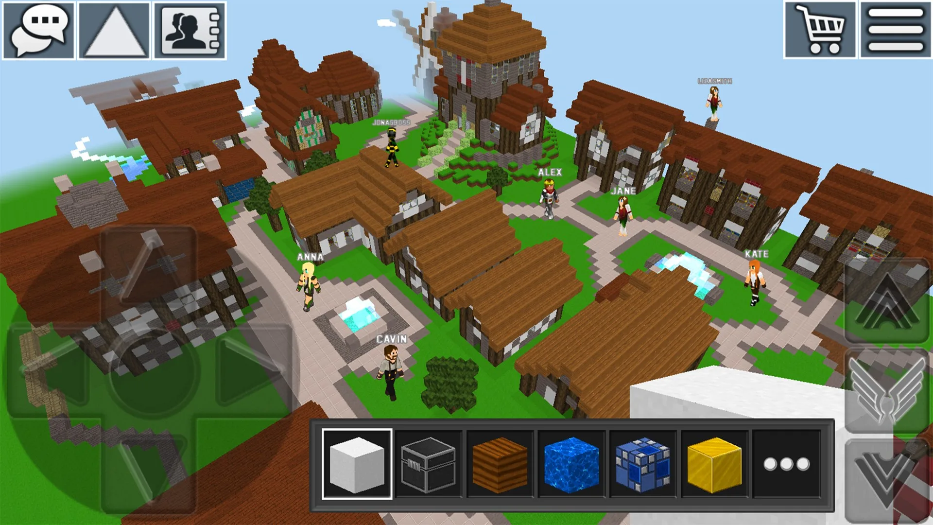 WorldCraft: 3D Build & Block Craft screenshot 1