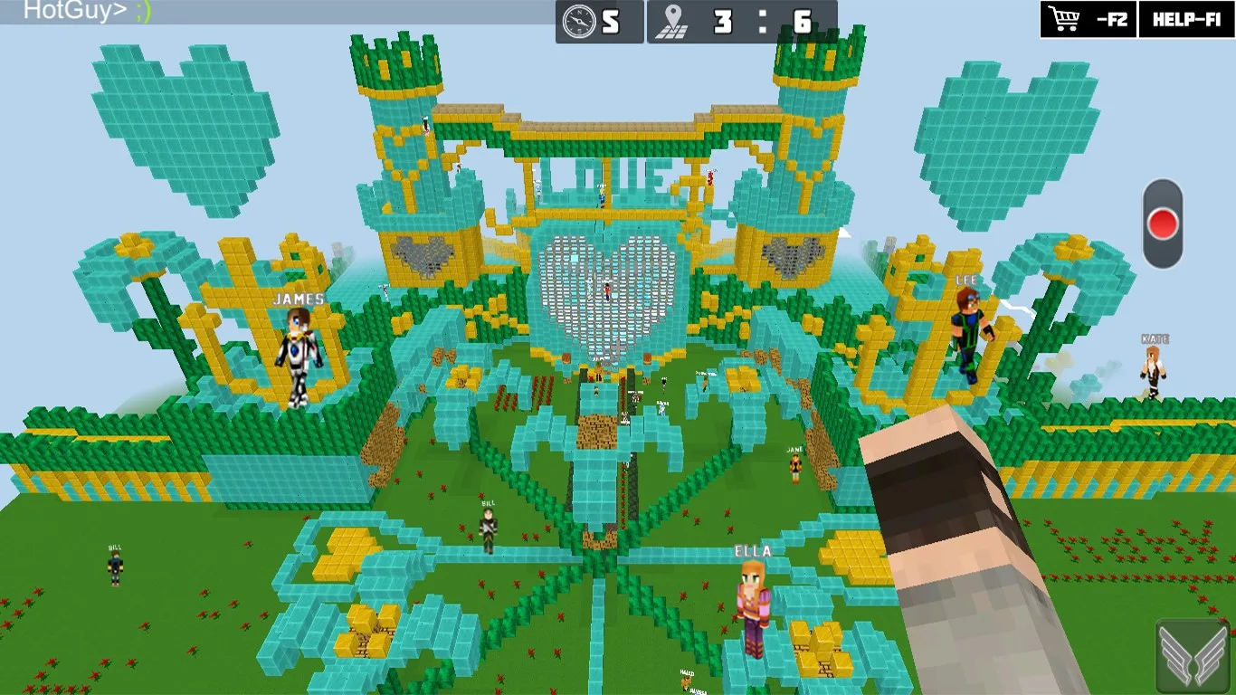 WorldCraft: 3D Build & Block Craft screenshot 4