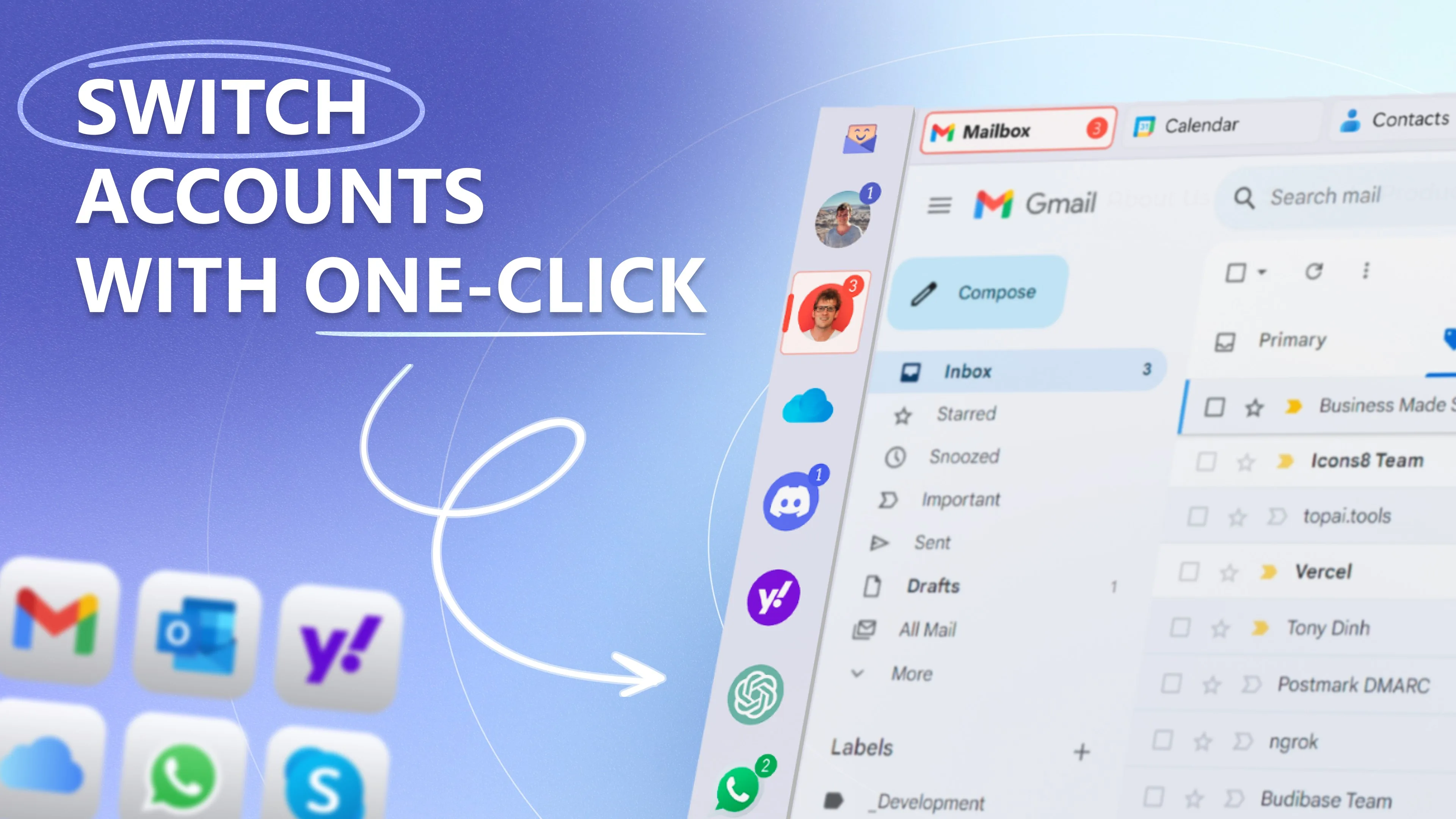 Easy Mail - Email & Messaging and more screenshot 5