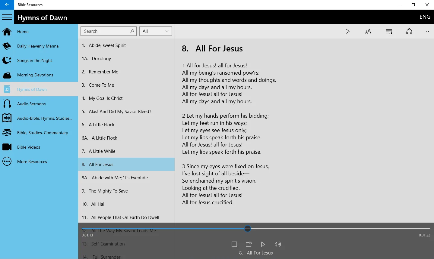 Bible Study Tools - Audio, Video screenshot 4