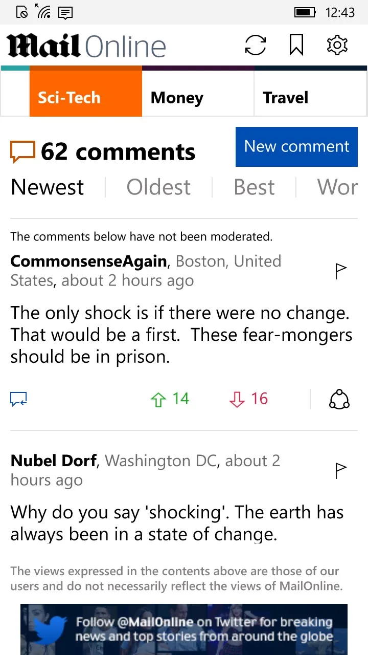 Daily Mail Online screenshot 3