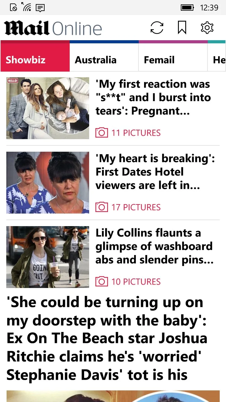 Daily Mail Online screenshot 5