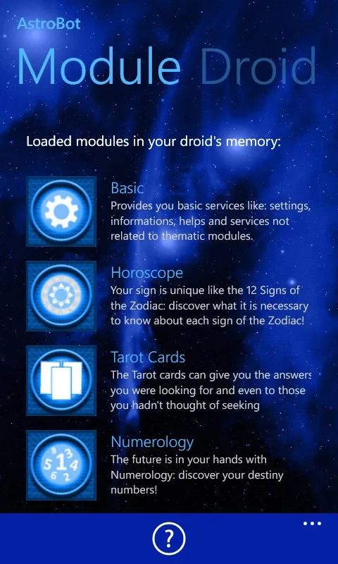AstroBot screenshot 2