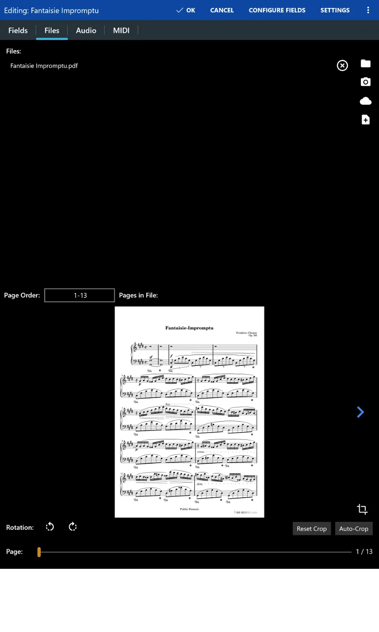 MobileSheets screenshot 3