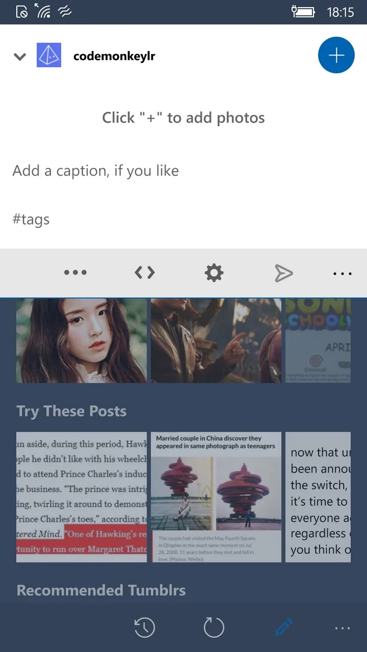 Ouga - Tumblr App screenshot 2
