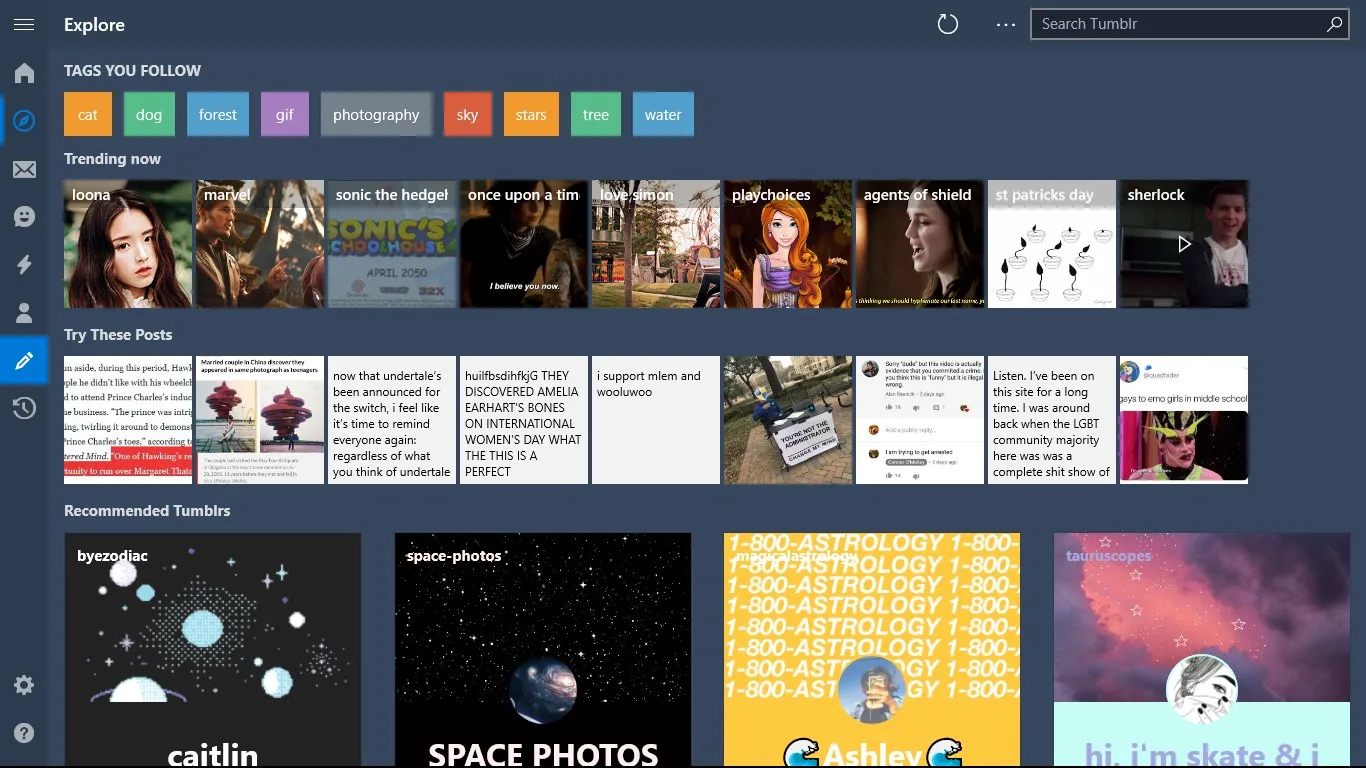 Ouga - Tumblr App screenshot 5